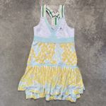 Adidas By Stella McCartney Dress 0 Barricade Tennis Yellow Mint Pleated Skirt