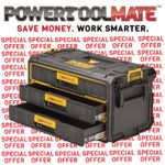 Dewalt DWST08330-1 Toughsystem 2.0 3 Drawer Unit Toolbox Stackable Impact Resist