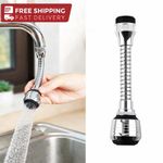 Kitchen Sink Faucet Extension Nozzle Sprayer Extender Head 360° Rotatable