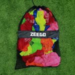 ZEEGO Football Training Mesh Bib Carry Bag - Football Rugby Netball Bib Bag