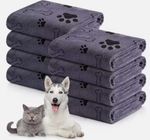 2/3/4PCS Large Dog Cat Drying Towel 60x100 | Super Absorbent Microfiber Pet Towe