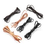 2mm,3mm,4mm,5mm,Flat Real Genuine Craft Jewellery Leather String Cord Lace Thong