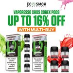 Vaporesso XROS Corex 2.0 Pods For Pro Mini Nano Cube Kits Pack 4 0.6 0.8 1.0 1.2