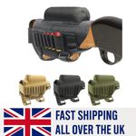 Tactical Hunting Bag Nylon Cheek Rest Pad Stock Ammo Pouch Shotgun Rifle Butt UK