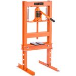 Uimoso Hydraulic Shop Press 6 Ton with Press Plates and H-Frame Benchtop Stand