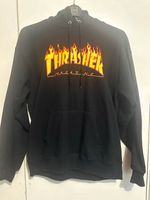 Thrasher Flame Logo Hoodie Official 