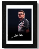 Gian van veen Signed Autograph PHOTO Pre Print 6x4/A4/ Framed Darts