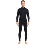 Premium  swimsuit Long Sleeve Black Full Body  Suit Swimsuit