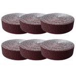 Emery Cloth Sanding Roll 25mm Mixed Sandpaper Pack  P40 P80 P120 P180 P240 P320