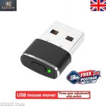 USB Mouse Jiggler Undetectable Mouse Mover Keep Computer PC Awake Plug & Play