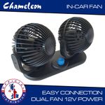 12v Fan Car Lorry Van twin 360 Degree Fan adjustable fan for vehicles 830 sold