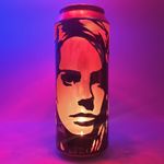 Lana Del Rey Beer Can Lantern! Pop Art Candle Lamp, Video Games, Unique Gift