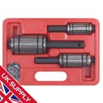 3pc Muffler Exhaust Expander Tail Pipe Tailpipe Tube Dent Remover 1-1/8 - 3-1/2"