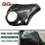 100% Carbon Fiber Fuel Tank Cover Guard Protector For Kawasaki Z900 2017-2024