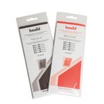 New Hawid Stamp Mount Strips Assortment of 50, 5 Different sizes Black or Clear