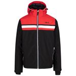 DLX Vaughn Mens Ski Jacket Waterproof RECCO Black Size Large New