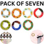7Pcs Flavour Pods Pack Fruit Fragrance Scent Pods Mix Set for Air Water Bottles