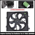 FOR NISSAN X-TRAIL T32 QASHQAI J11 RENAULT KADJAR RADIATOR ENGINE COOLING FAN UK
