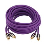 Bassface EVO-5M EVO Twisted Pair Shielded RCA Interconnect Cable - 5m