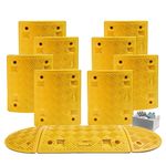 HEAVY DUTY 10MPH | All Yellow Speed Ramp Kit |  (75mm) - All sizes