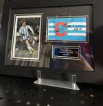 World Cup Argentina Legend Messi Handsigned Armband Presentation w COA