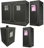 Grow Tent all sizes Silver Mylar Lined Indoor Hydroponics Grow Bud Room Box