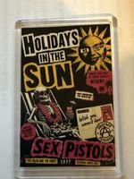Sex Pistols, English 70's Punk Band, Holidays In The Sun, Novelty, Fridge Magnet