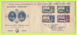 British Guiana 1935 KGV Silver Jubilee set on neat Illustrated First Day Cover