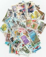 Channel Islands Jersey-Guernsey-Isle of Man 100 Different Stamps