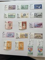 3 album pages Tonga 1960s mint stamps