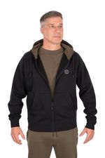 Fox Collection Zipped Hoody Black / Carp Fishing Clothing