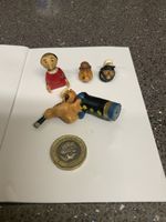  Vintage Popeye Original 1969 Paddle wagon Characters 4 X Replacements Uk Only 