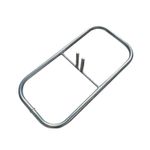 Sandbaggy Chain Link Fence Panel Base (Galvanized) - Temporary Fencing Stands