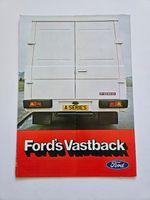 FORD A SERIES VASTBACK VAN SALES BROCHURE 1975