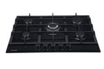 MILLAR GH7051TB 5 Burner Built-in Glass Gas Hob 70cm - Cast Iron Stands 