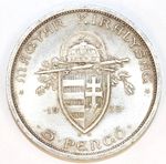 1938 Hungary Silver 5 Pengos Extremely Fine Condition. 25gms Original Strike