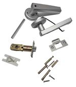 Intelligent Door Lock Keyless Entry Finger Print Unlock (Silver)
