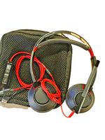 Poly Blackwire 5220 Stereo USB-C Headset +3.5mm Plug +USB-C/A Adapter VGC