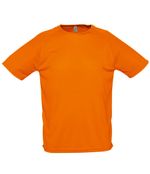 Wholesale x 79 Sols Sporty Performance T Shirt. Orange. P19.