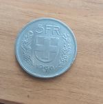 Switzerland 2007 Helvetia Coin with Swiss Shield Cross Design