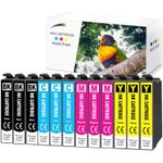 12 Ink Cartridges for Epson XP-2200 2205 3200 3205 4200 4205 604XL Multipack Set