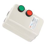 220V 240V 4KW Magnetic Electric Motor Starter Control Three Phase Single Phase
