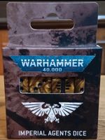 Warhammer 40k Imperial Agents Dice Set 16mm NEW and Sealed Games Workshop