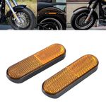 Motorcycle Front Fork Leg Reflector Stick Reflective Sticker For ATV Dirt Bikes