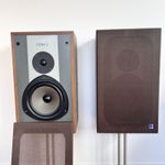KEF Coda II SP3004 Loud Speakers Pair 50W-8 Ohms Beautiful Condition Vintage