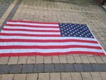 USA Stars & Stripes Country Flag - Red White & Blue American Flag With 50 Stars.