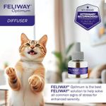 Feliway Optimum 3 x 30 Day Refill 48ml | Cat Calming Diffuser Refills Value Pack