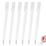 Glue Pens, 6Pcs Quick Dry Glue Pens for Crafting Precision Liquid Fine Tip Glue
