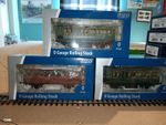 Dapol Stroudley Coaches SET OF THREE 2x SR, 1x LBSC (One Has Damaged Packaging)