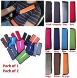 CAR and PRAM Safety SEAT BELT COVER Strap Shoulder Harness Pad Pads Pack:1or2
